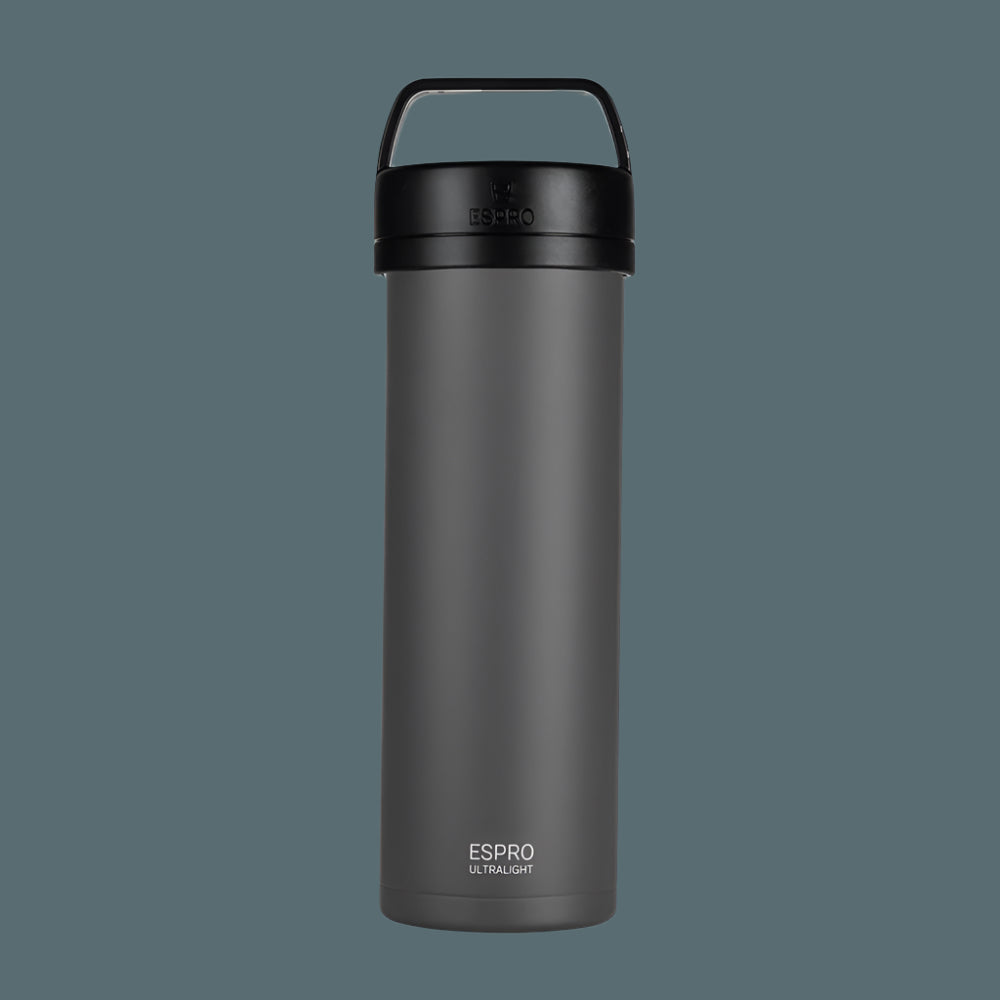 ESPRO P0 Ultralight Travel Coffee Press - Grey (16oz / 473ml)