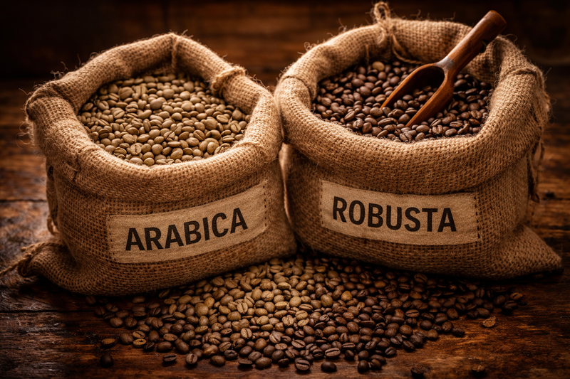 Arabica vs Robusta: Species, Structure, and Market Reality