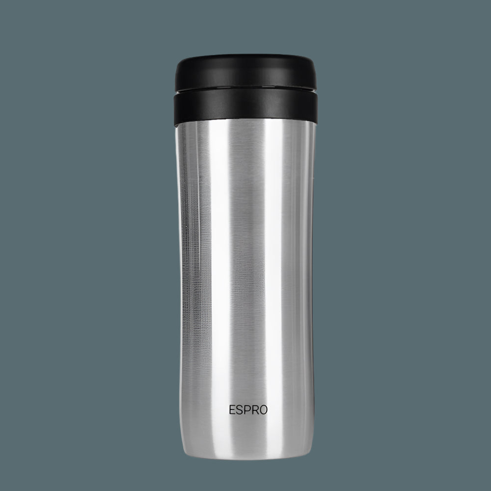 ESPRO P1 Travel Coffee Press - Brushed (12oz / 354ml)