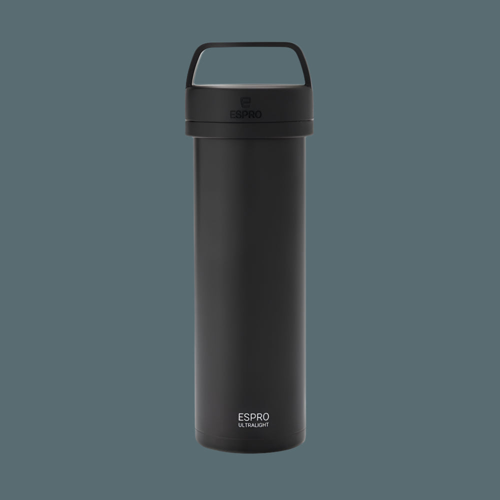 ESPRO P0 Ultralight Travel Coffee Press - Black (16oz / 473ml)