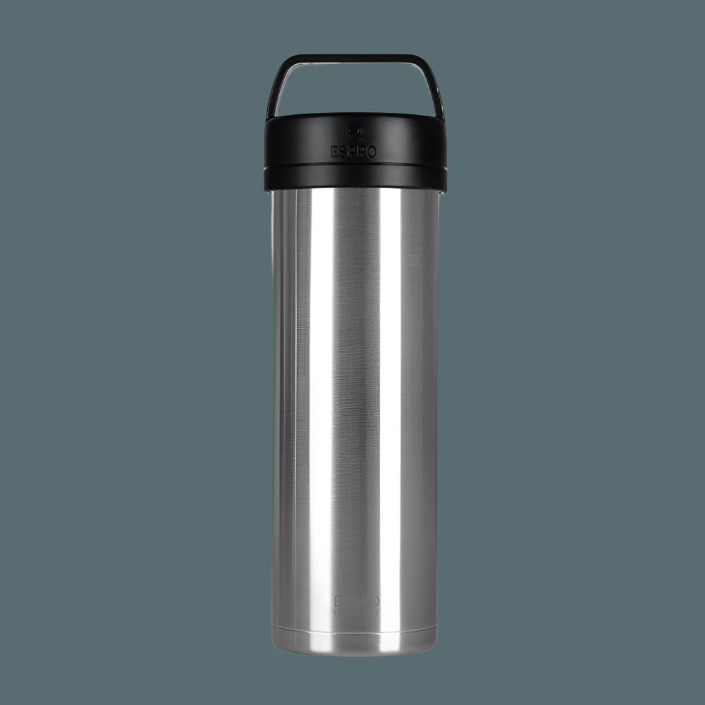 ESPRO P0 Ultralight Travel Coffee Press - Brushed (16oz / 473ml)