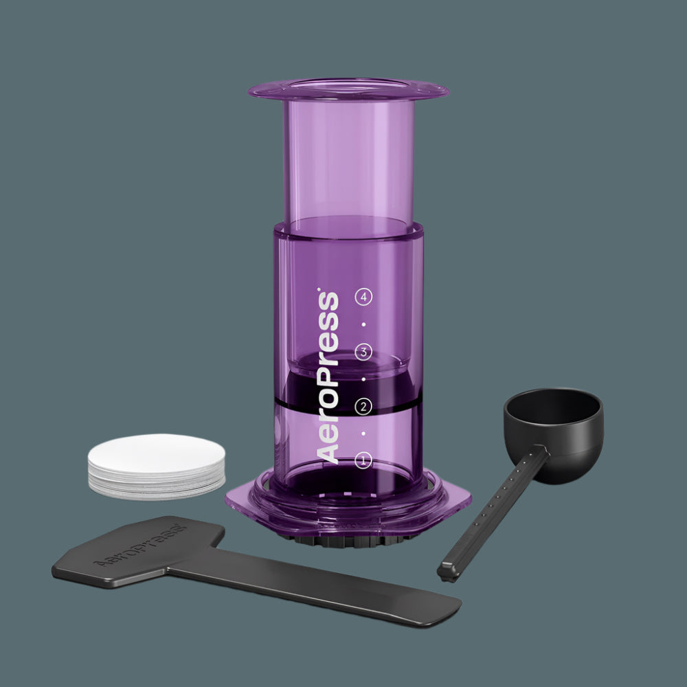 AeroPress Clear Coffee Maker (Purple)