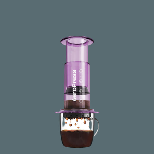 AeroPress Clear Coffee Maker (Purple)