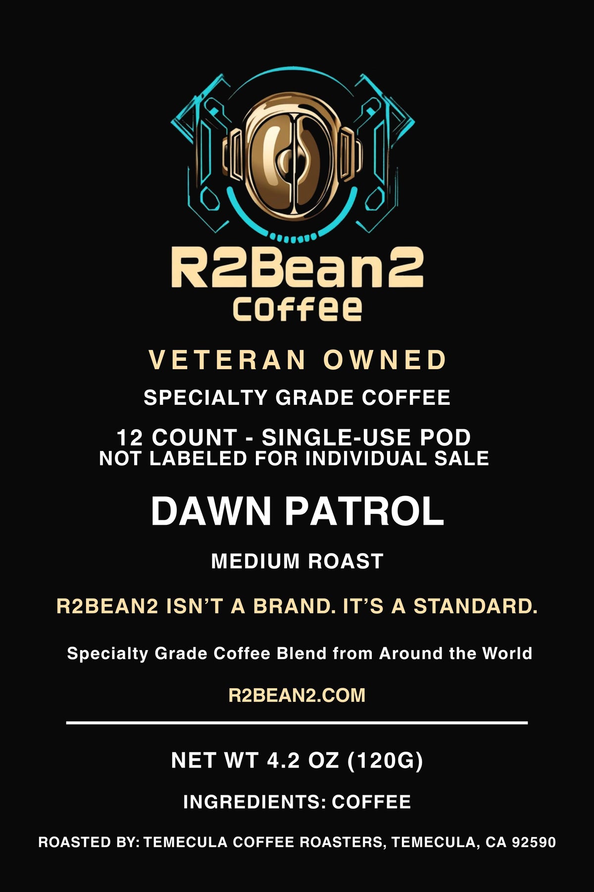 Dawn Patrol - Medium Roast (12 Single use cups)
