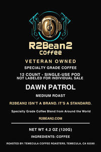 Dawn Patrol - Medium Roast (12 Single use cups)