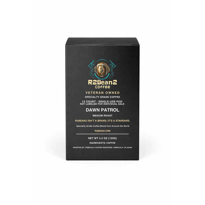 Dawn Patrol - Medium Roast (12 Single use cups)