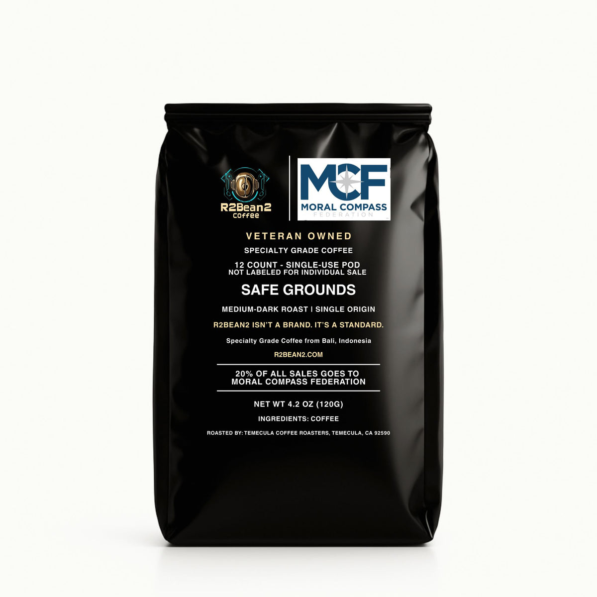 SAFE GROUNDS – Medium-Dark | In Support of The Moral Compass Foundation