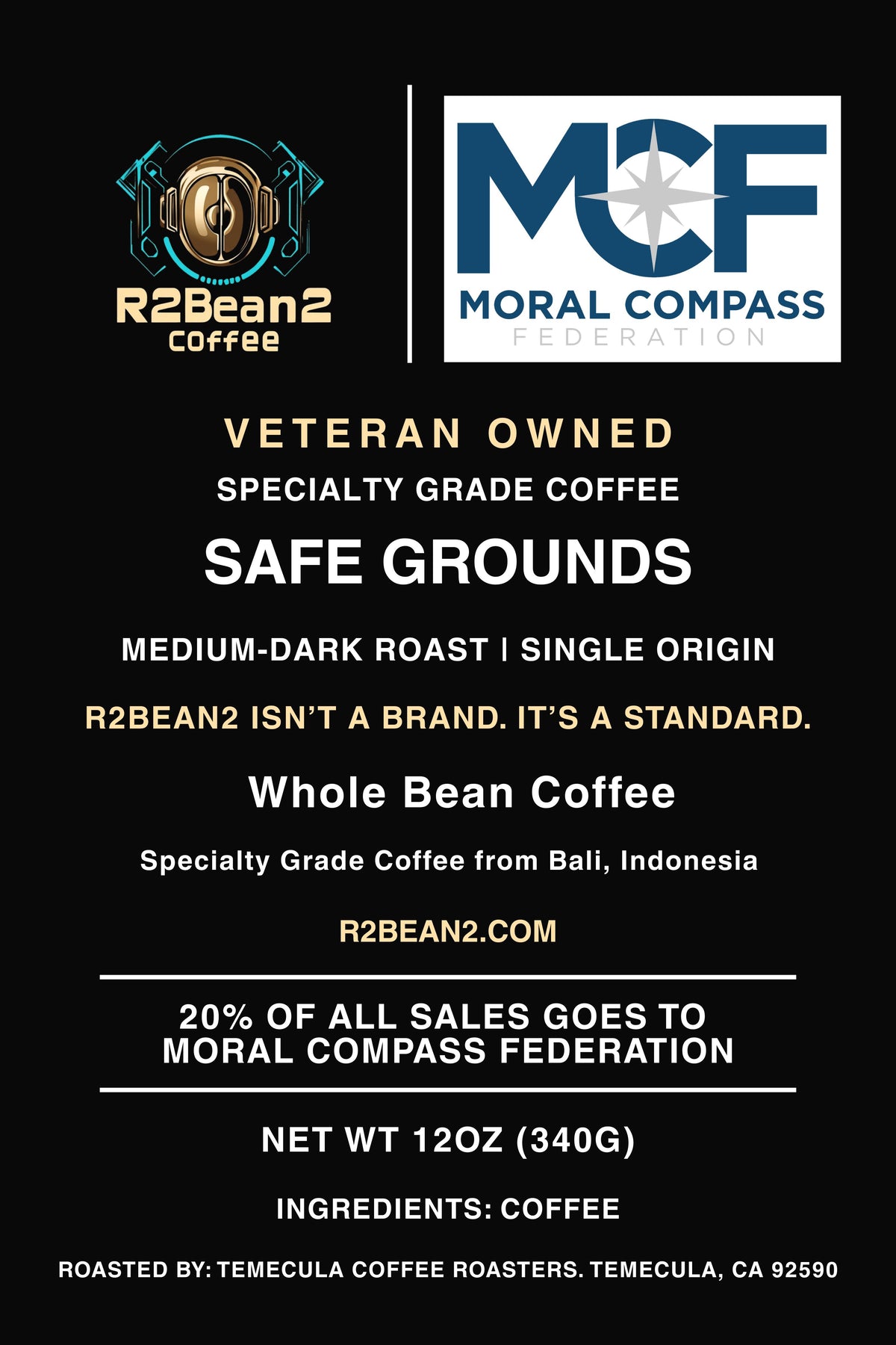 SAFE GROUNDS – Medium-Dark | In Support of The Moral Compass Foundation