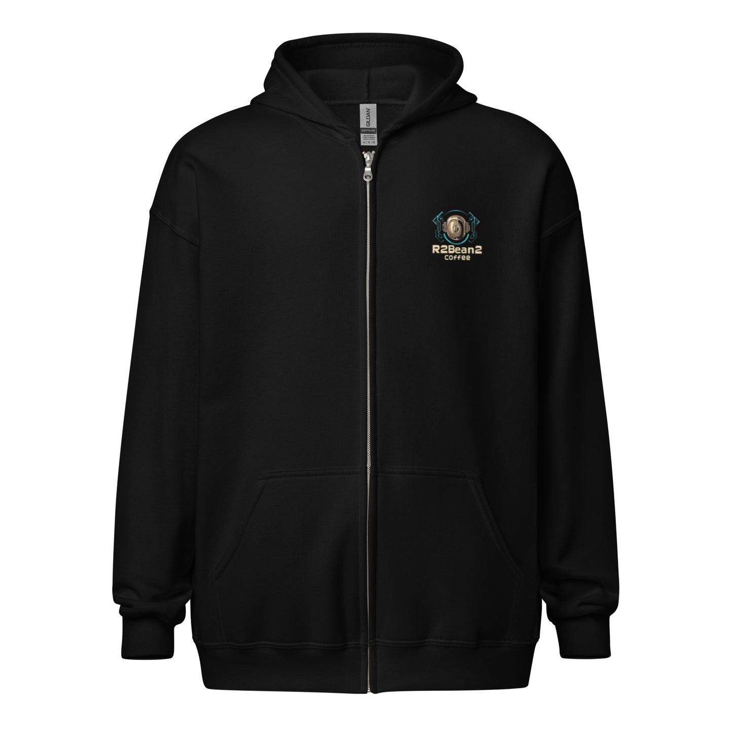 T'was the coffee m'lord black hoodie front