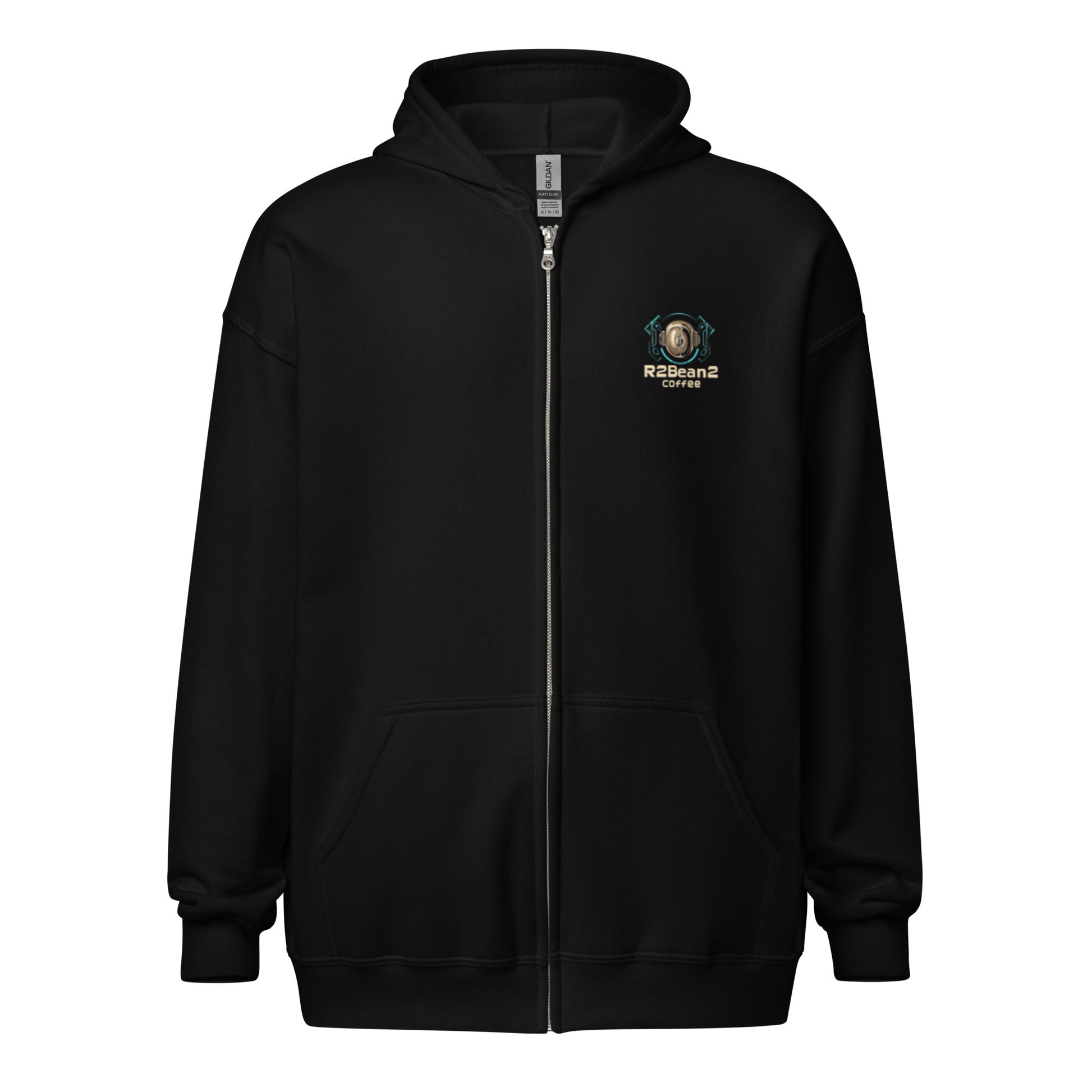 T'was the coffee m'lord black hoodie front